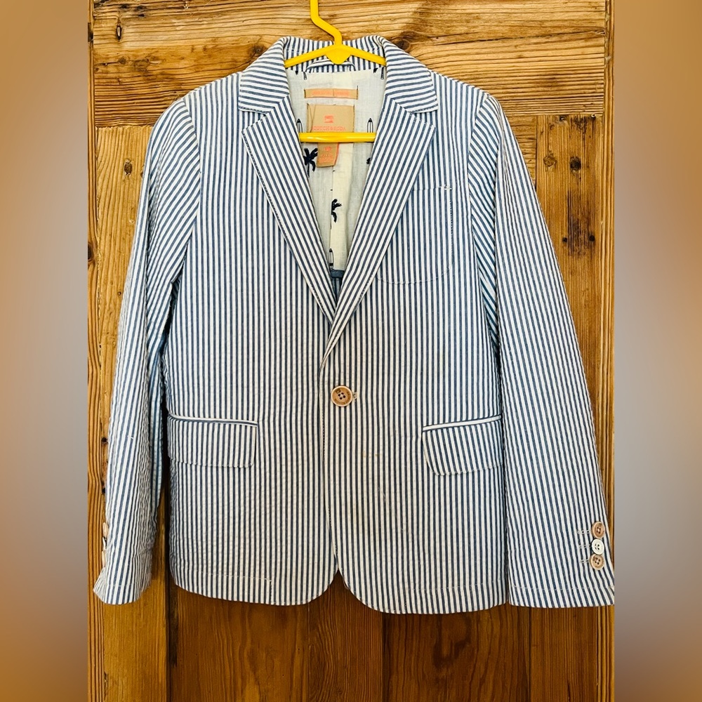 SCOTCH & SODA KIDS seersucker suit